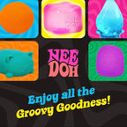 NeeDoh Nice Cube Glow – Glows in the Dark – Assorted